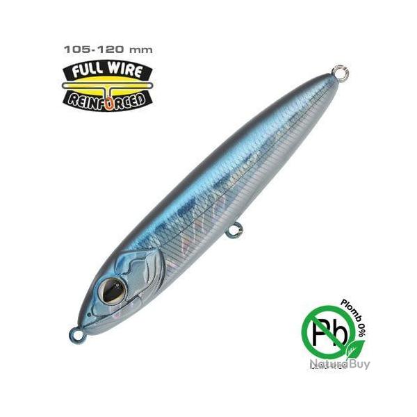 Sakura leurre stickbait Mr Joe 105gr -23 gr AURURA BLACK  A12