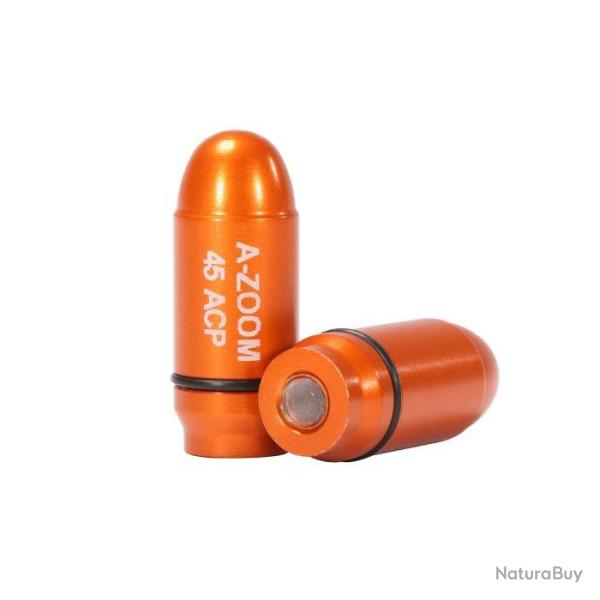 DOUILLES AMORTISSEUR ORANGES 45ACP X2