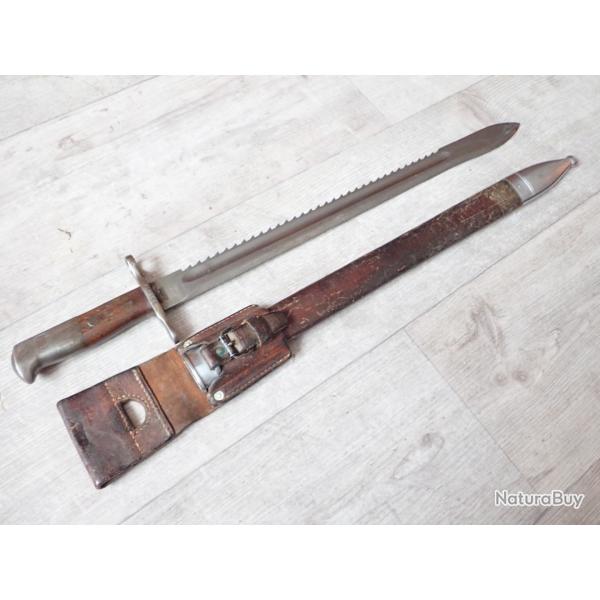 756911 Baionnette de pionnier Suisse Modle 1914  65 dents de scie