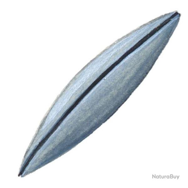 Olive de pche Longue Fendue 0.5g-1g-1.5g 1