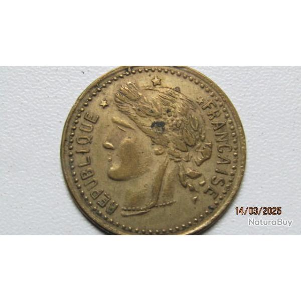 jeton pi�ce publicitaire La paysanne des Vosges BREVETE 1880 chateau de Senonges