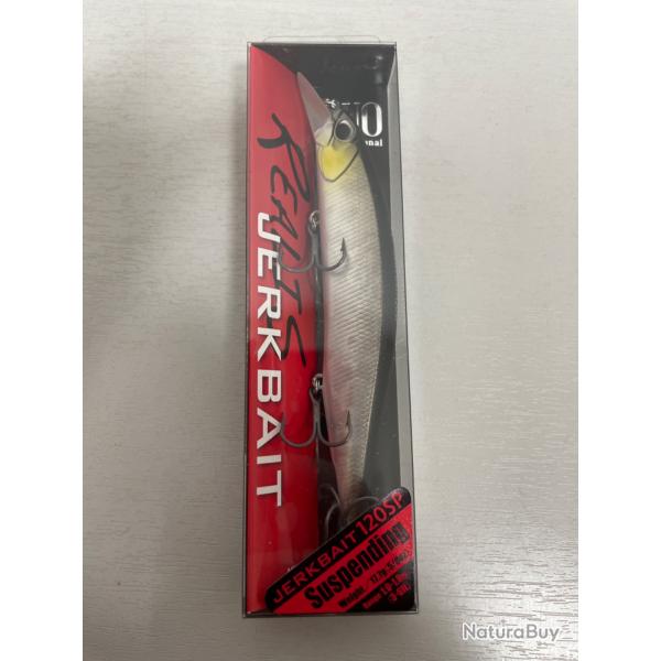 !! NEUF !! LEURRE R�ALISE JERKBAIT 120SP col MAT RIDER