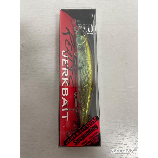 !! NEUF !! LEURRE R�ALISE JERKBAIT 120SP col ABLETTE ND