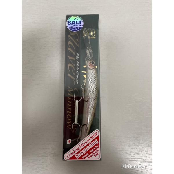 LEURRE DUO HACKER CRANKING MINNOW 105SP COL BROWN MULLET