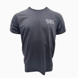 T shirt BRI classique Gris fonc&eacute; Gris Gris