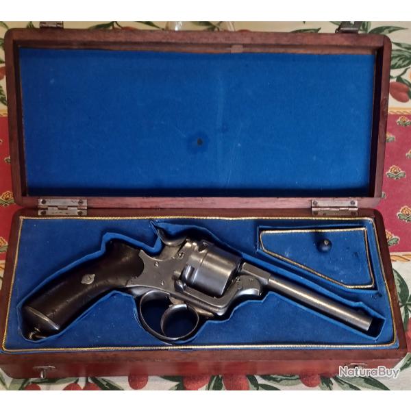 Tr�s joli revolver de type Galand en 9 mm cat�gorie D