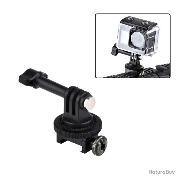 Embase cam�ra "gopro" Picatinny / Weaver