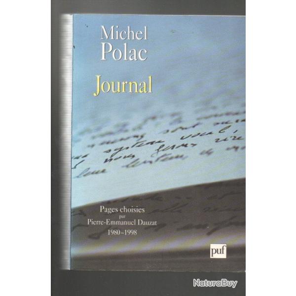 michel polac journal 1980-1998 pages choisies