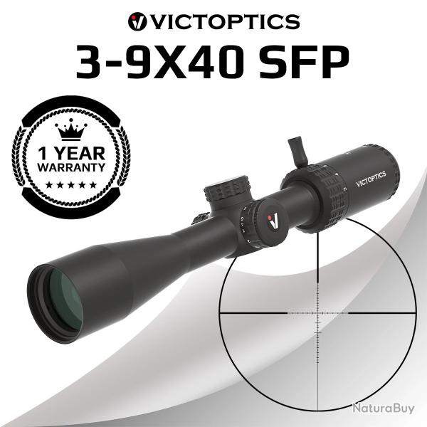 VictOptics SOI 3-9x40 SFP Riflescope Tube Avec Lentille FMC,  LIVRAISON GRATUITE !!
