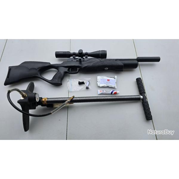 Kit complet PCP : Walther Rotex RM8, Hawke Vantage, pompe Hill