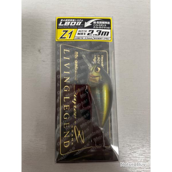 !! NEUF !! LEURRE MAGABASS SUPER Z Z1 col WAGIN OIKAWA