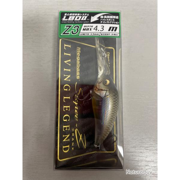 !! NEUF !! LEURRE MAGABASS SUPER Z Z3 col KASUMI ITO