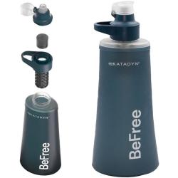 Gourde souple filtre &agrave; eau Katadyn BeFree AC 1L bleue