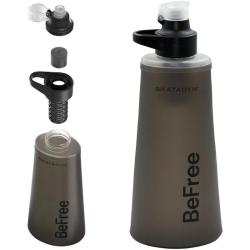 Gourde souple filtre &agrave; eau Katadyn BeFree AC 1L noire
