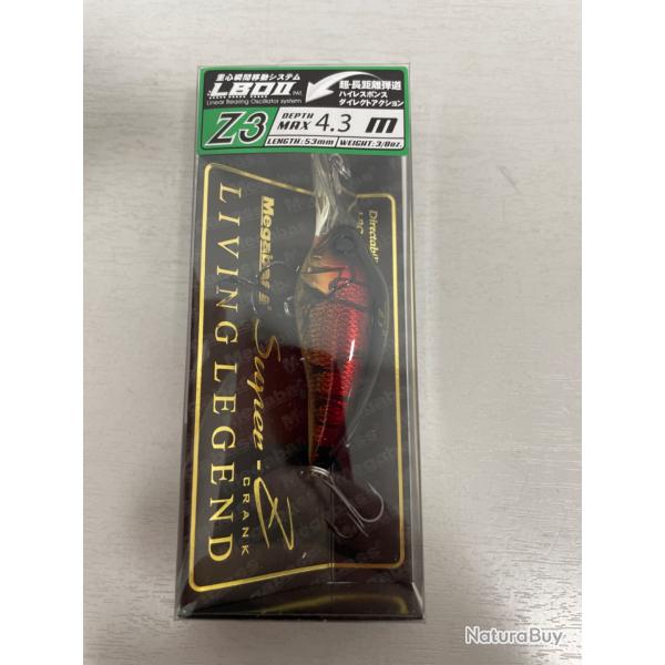 !! NEUF !! LEURRE MAGABASS SUPER Z Z3 col IT CRAW