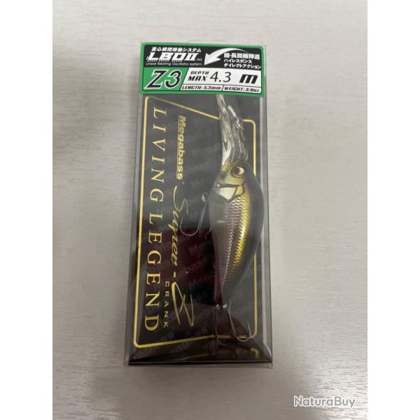 !! NEUF !! LEURRE MAGABASS SUPER Z Z3 col HT ITO WAKASAGI