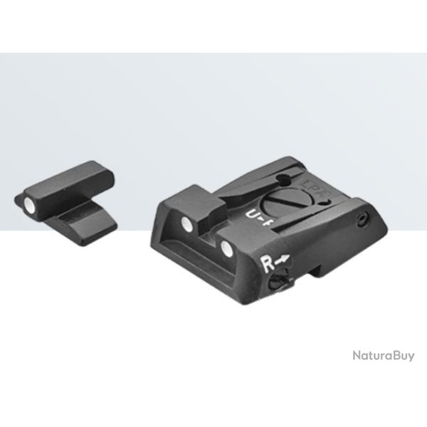 Set de mire LPA pour Beretta 92X Performance (no Centurion, Compact RDO, RDO) - feuille 30