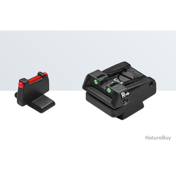 Set de mire LPA pour H&K SFP9 optical ready - feuille F/O