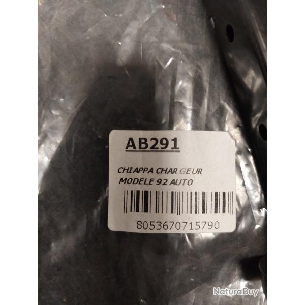 chargeur 9mm � blanc