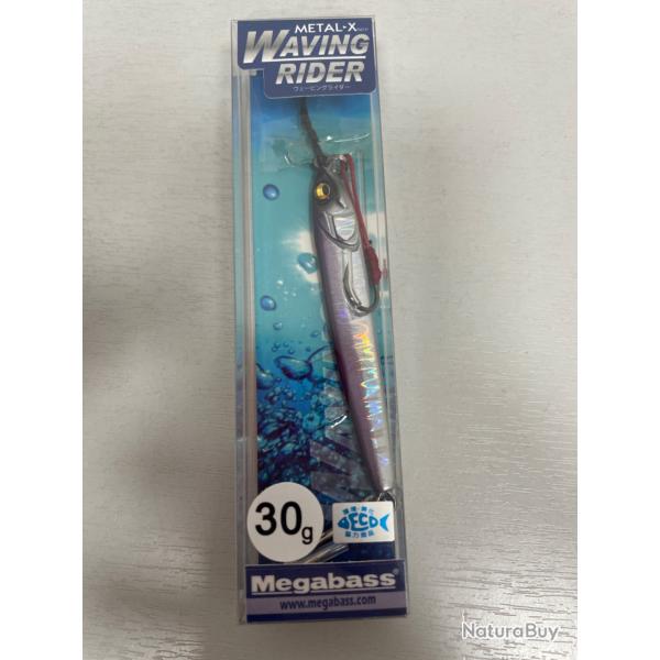 !! NEUF !! JIG MEGABASS M�TAL X WAVINGRIDER 30gr col G KATAKUCHI
