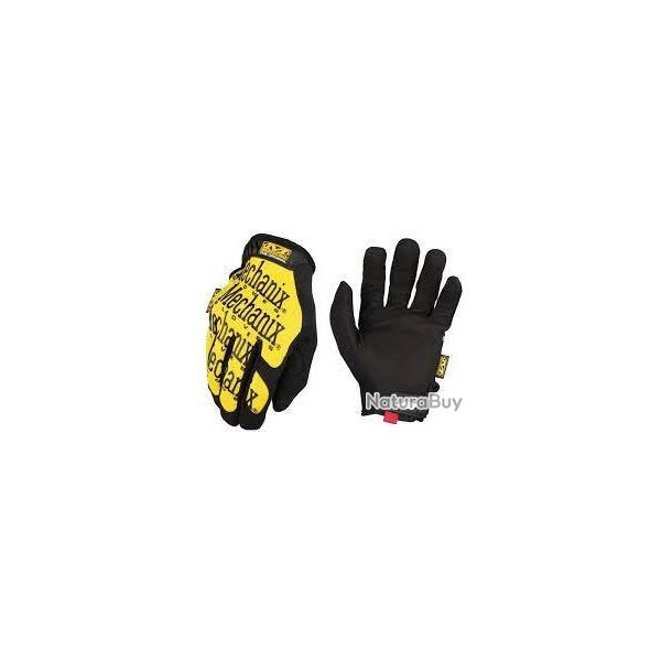 GANTS MECHANIX ORIGINAL JAUNE L