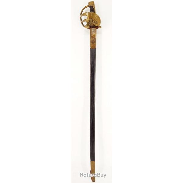 SABRE DES CARABINIERS DE MONSIEUR FRERE DU ROI LOUIS XVI MODELE 1777 / 1792 - FRANCE ANCIENNE MONARC
