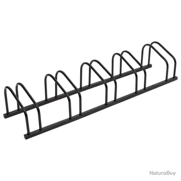 Porte-v�los pour 5 v�los noir acier