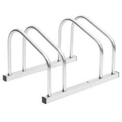 Porte-v&eacute;los pour 2 v&eacute;los acier galvanis&eacute;