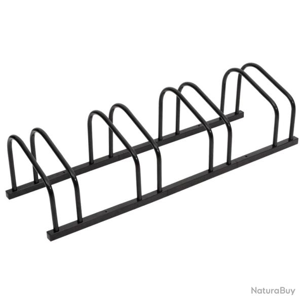 Porte-v�los pour 4 v�los noir acier