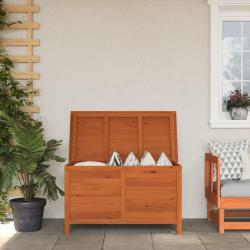 Bo&icirc;te de rangement de jardin 99x49,5x58,5 cm bois massif sapin alsavelo
