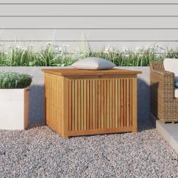 Bo&icirc;te de rangement de jardin 75x75x58 cm bois massif d'acacia