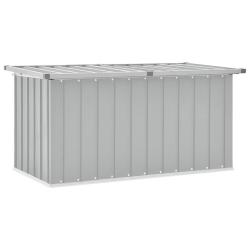 Bo&icirc;te de rangement de jardin Gris 129x67x65 cm