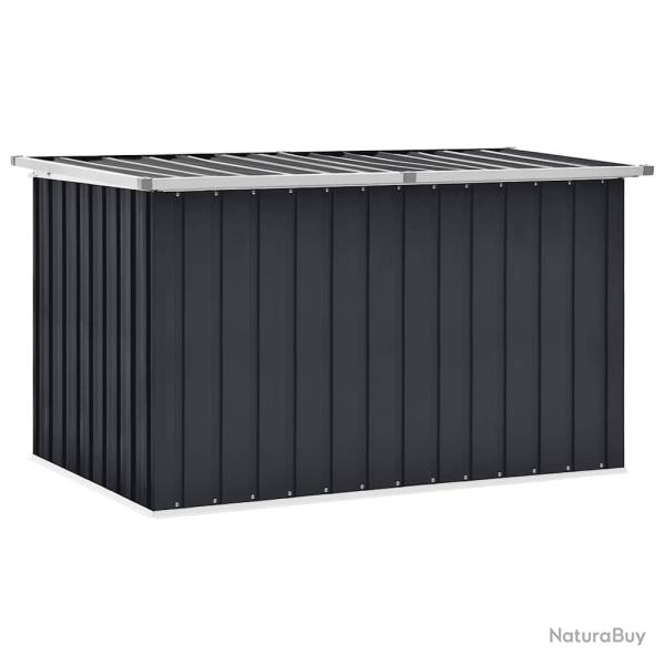Bo�te de rangement de jardin Anthracite 149x99x93 cm alsavelo
