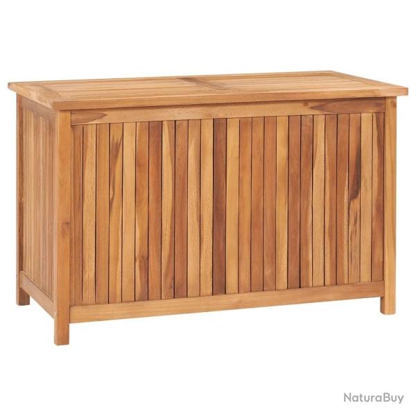 Bo�te de rangement de jardin 90x50x58 cm Bois de teck solide alsavelo
