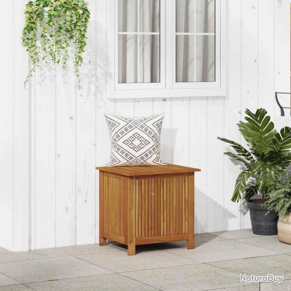 Bo�te de rangement de jardin 60x50x58 cm Bois d'acacia solide alsavelo