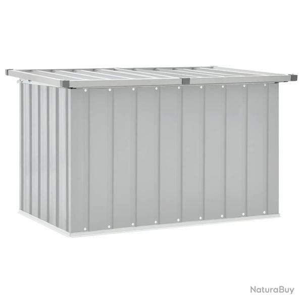 Bo�te de rangement de jardin Gris 109x67x65 cm alsavelo