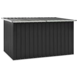 Bo&icirc;te de rangement de jardin Anthracite 171x99x93 cm alsavelo