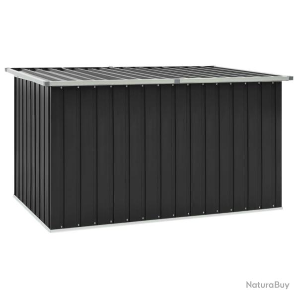Bo�te de rangement de jardin Anthracite 171x99x93 cm alsavelo