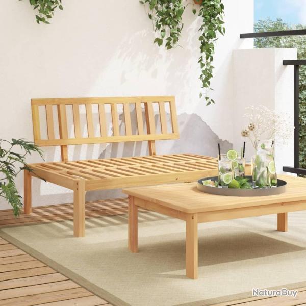 Canap� central palette de jardin bois massif d'acacia