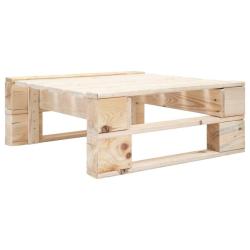 Repose-pied palette de jardin bois alsavelo