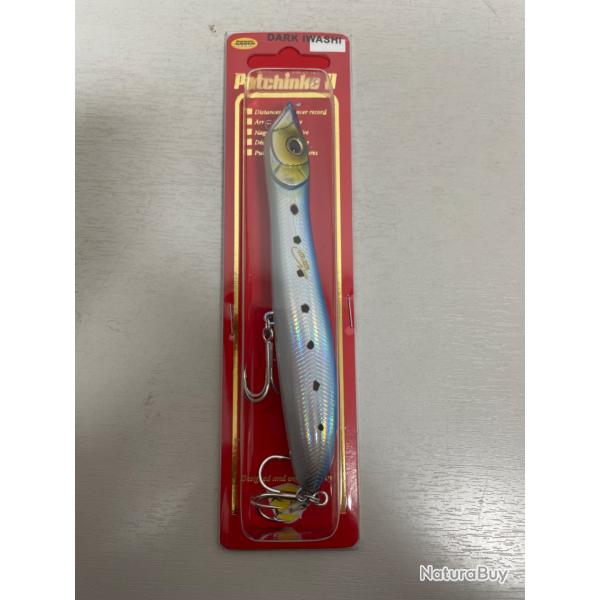 !! NEUF !! LEURRE PATCHINKO II COL DARK IWASHI