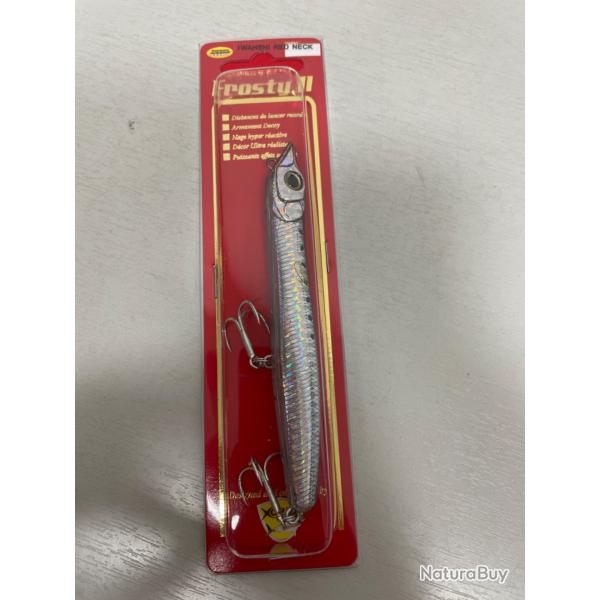 !! NEUF !! LEURRE FROSTY II COL IWASHI RED NECK