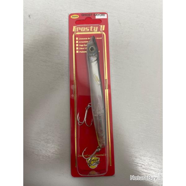 !! NEUF !! LEURRE FROSTY II COL GHOST SAYORI