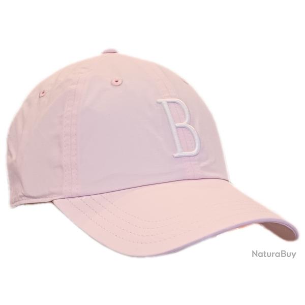 CASQUETTE BERETTA BIG B Rose/Blanc