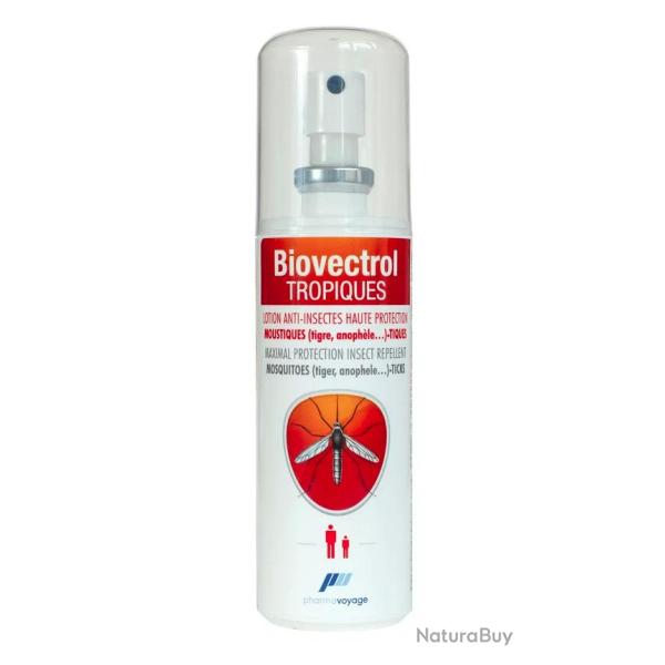 Lotion anti-insectes Pharmavoyage Biovectrol Tropiques