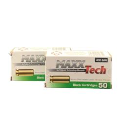 2X Bo&icirc;tes de 50 munitions Maxxtech - 9mm PAK - Balle a blanc