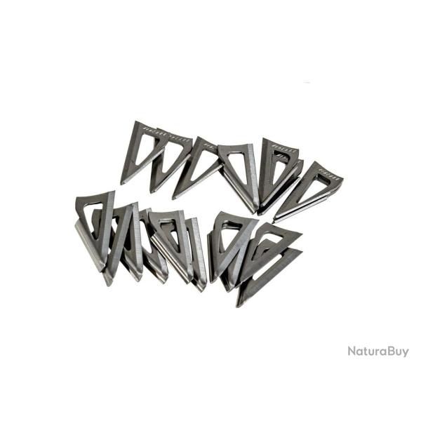 Lot de 18 lames de rechange pour pointes de chasse Excalibur Boltcutter
