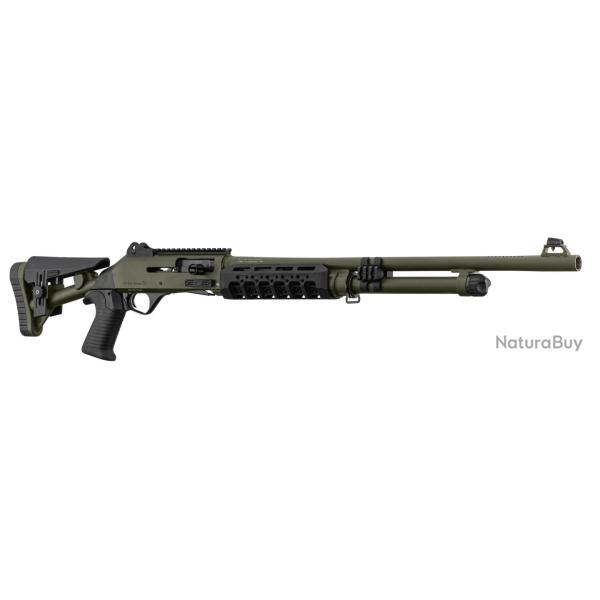 Fusil semi auto AKSA ARMS S4 HERITAGE Cal. 12/76 OD GREEN