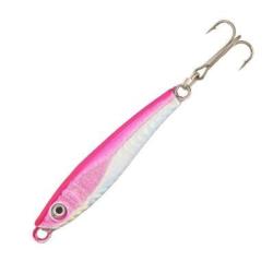 Sert leurre Casting Jig 21gr argent/rose