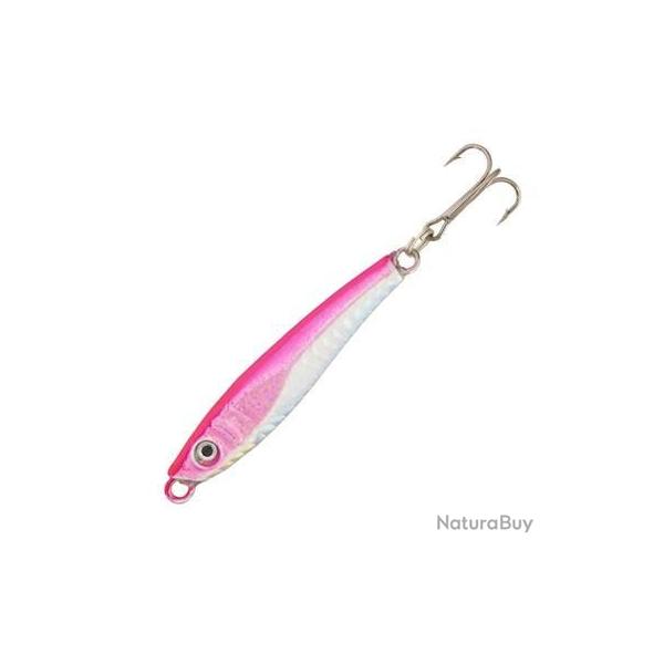 Sert leurre Casting Jig 21gr argent/rose